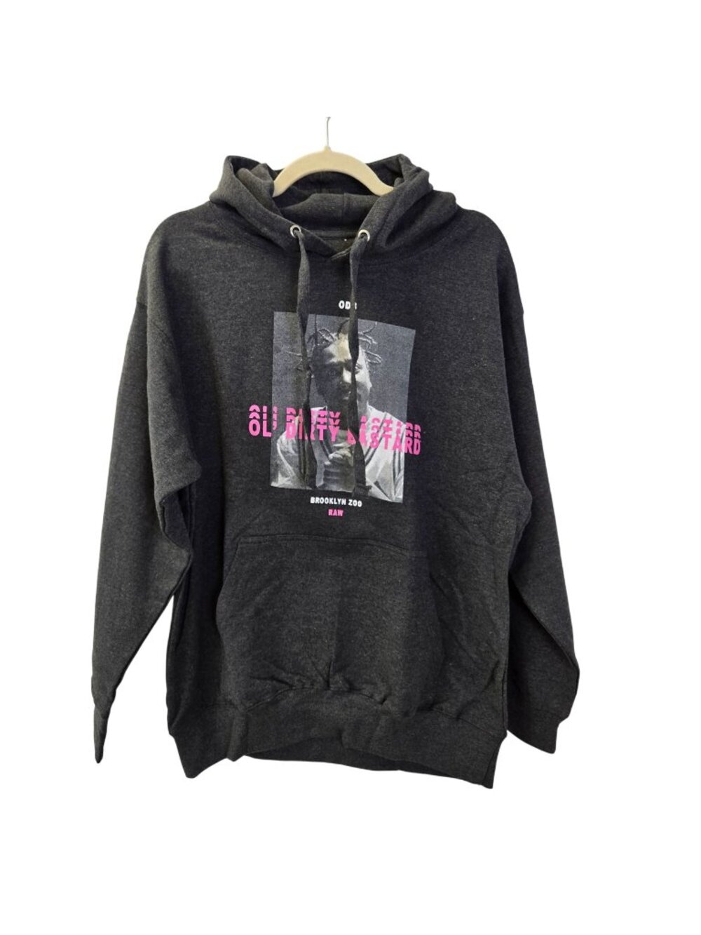 NWOT Ol' Dirty Bastard Brooklyn Zoo Raw Hoodie Size Large
